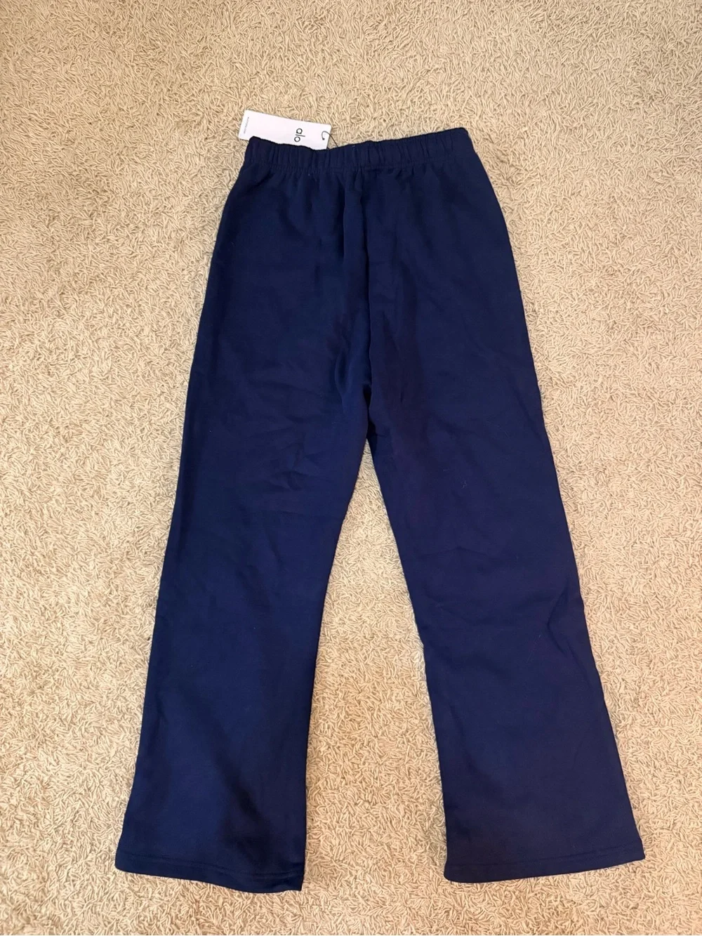 ALO Yoga Navy Pull-On Sweatpants